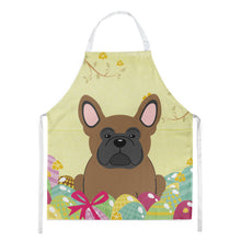 Load image into Gallery viewer, Easter Eggs French Bulldog Brown Apron – Artist-Designed Kitchen, BBQ &amp; Craft Apron BB6013APRON