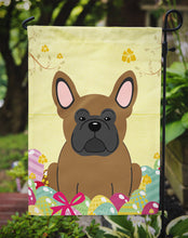 Load image into Gallery viewer, Easter Eggs French Bulldog Brown Garden Flag - Outdoor Decorative Yard Flag BB6013GF