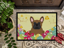 Load image into Gallery viewer, Easter Eggs French Bulldog Brown Doormat - 24x36 Decorative Floor Mat – Indoor/Outdoor Rug with Artistic Flair BB6013JMAT