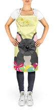 Load image into Gallery viewer, Easter Eggs French Bulldog Black Apron – Artist-Designed Kitchen, BBQ &amp; Craft Apron BB6014APRON