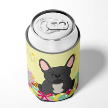 Load image into Gallery viewer, Easter Eggs French Bulldog Black Can or Bottle Hugger BB6014CC
