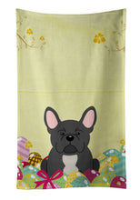 Load image into Gallery viewer, Easter Eggs French Bulldog Black Kitchen Towel – Artistic Dish Towel for Everyday Use BB6014KTWL