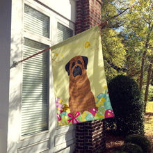 Load image into Gallery viewer, Easter Eggs Mastiff Brindle Flag Canvas House Size BB6015CHF