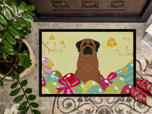 Load image into Gallery viewer, Easter Eggs Mastiff Brindle Doormat - 24x36 Decorative Floor Mat – Indoor/Outdoor Rug with Artistic Flair BB6015JMAT