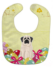 Load image into Gallery viewer, Easter Eggs Mastiff White Baby Bib BB6017BIB