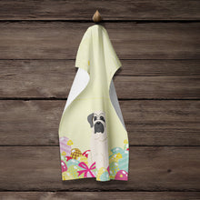 Load image into Gallery viewer, Easter Eggs Mastiff White Kitchen Towel – Artistic Dish Towel for Everyday Use BB6017KTWL