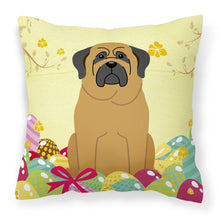 Load image into Gallery viewer, Easter Eggs Mastiff Fabric Decorative Pillow BB6018PW1818