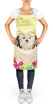 Load image into Gallery viewer, Easter Eggs Lowchen Apron – Artist-Designed Kitchen, BBQ &amp; Craft Apron BB6019APRON