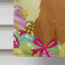 Load image into Gallery viewer, Easter Eggs Norwich Terrier Flag Canvas House Size BB6020CHF
