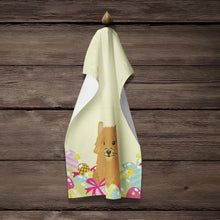 Load image into Gallery viewer, Easter Eggs Norwich Terrier Kitchen Towel – Artistic Dish Towel for Everyday Use BB6020KTWL