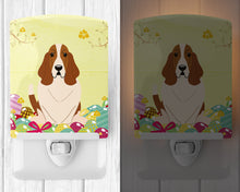 Load image into Gallery viewer, Easter Eggs Basset Hound Ceramic Night Light BB6021CNL