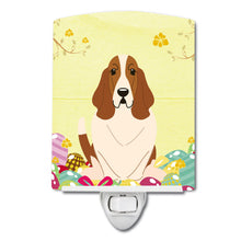Load image into Gallery viewer, Easter Eggs Basset Hound Ceramic Night Light BB6021CNL