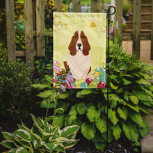 Load image into Gallery viewer, Easter Eggs Basset Hound Garden Flag - Outdoor Decorative Yard Flag BB6021GF