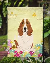 Load image into Gallery viewer, Easter Eggs Basset Hound Garden Flag - Outdoor Decorative Yard Flag BB6021GF