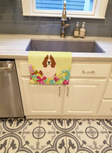 Load image into Gallery viewer, Easter Eggs Basset Hound Kitchen Towel – Artistic Dish Towel for Everyday Use BB6021KTWL