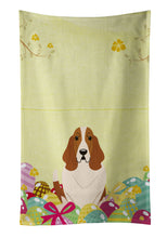 Load image into Gallery viewer, Easter Eggs Basset Hound Kitchen Towel – Artistic Dish Towel for Everyday Use BB6021KTWL