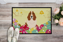 Load image into Gallery viewer, Easter Eggs Basset Hound Doormat - 18x27 Decorative Floor Mat – Indoor/Outdoor Rug with Artistic Flair BB6021MAT