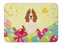 Load image into Gallery viewer, Easter Eggs Basset Hound Machine Washable Memory Foam Mat BB6021RUG
