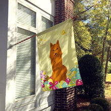 Load image into Gallery viewer, Easter Eggs Karelian Bear Dog Flag Canvas House Size BB6022CHF