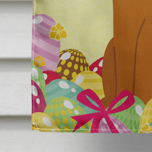 Load image into Gallery viewer, Easter Eggs Karelian Bear Dog Flag Canvas House Size BB6022CHF