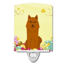 Load image into Gallery viewer, Easter Eggs Karelian Bear Dog Ceramic Night Light BB6022CNL