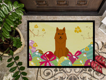 Load image into Gallery viewer, Easter Eggs Karelian Bear Dog Doormat - 24x36 Decorative Floor Mat – Indoor/Outdoor Rug with Artistic Flair BB6022JMAT