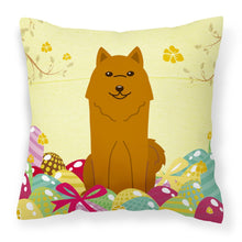 Load image into Gallery viewer, Easter Eggs Karelian Bear Dog Fabric Decorative Pillow BB6022PW1818