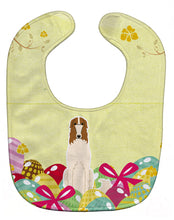 Load image into Gallery viewer, Easter Eggs Borzoi Baby Bib BB6023BIB