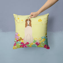 Load image into Gallery viewer, Easter Eggs Borzoi Throw Pillow - 14x14 Decorative Pillow – Art for Your Home &amp; Patio BB6023PW1414