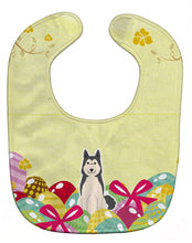 Load image into Gallery viewer, Easter Eggs West Siberian Laika Spitz Baby Bib BB6025BIB