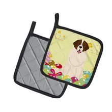 Load image into Gallery viewer, Easter Eggs Moscow Watchdog Pot Holders - Set of 2 - Heat-Resistant Kitchen Essentials BB6027PTHD