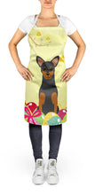 Load image into Gallery viewer, Easter Eggs Manchester Terrier Apron – Artist-Designed Kitchen, BBQ &amp; Craft Apron BB6028APRON