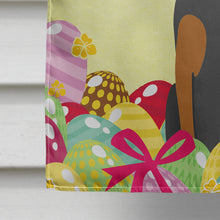 Load image into Gallery viewer, Easter Eggs Manchester Terrier Flag Canvas House Size BB6028CHF