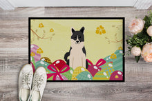 Load image into Gallery viewer, Easter Eggs Russo-European Laika Spitz Doormat - 18x27 Decorative Floor Mat – Indoor/Outdoor Rug with Artistic Flair BB6029MAT