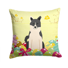 Load image into Gallery viewer, Easter Eggs Russo-European Laika Spitz Throw Pillow - 14x14 Decorative Pillow – Art for Your Home &amp; Patio BB6029PW1414