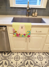 Load image into Gallery viewer, Easter Eggs Samoyed Kitchen Towel – Artistic Dish Towel for Everyday Use BB6030KTWL