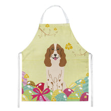 Load image into Gallery viewer, Easter Eggs Russian Spaniel Apron – Artist-Designed Kitchen, BBQ &amp; Craft Apron BB6031APRON