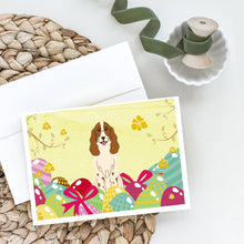 Load image into Gallery viewer, Easter Eggs Russian Spaniel Greeting Cards -  Blank Note Cards – 8-Pack of Artist-Designed Cards with Envelopes