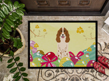 Load image into Gallery viewer, Easter Eggs Russian Spaniel Doormat - 24x36 Decorative Floor Mat – Indoor/Outdoor Rug with Artistic Flair BB6031JMAT