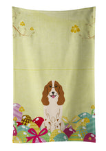 Load image into Gallery viewer, Easter Eggs Russian Spaniel Kitchen Towel – Artistic Dish Towel for Everyday Use BB6031KTWL