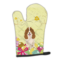 Load image into Gallery viewer, Easter Eggs Russian Spaniel Oven Mitt BB6031OVMT