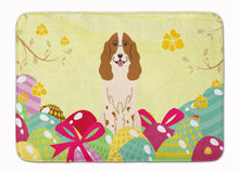 Load image into Gallery viewer, Easter Eggs Russian Spaniel Machine Washable Memory Foam Mat BB6031RUG