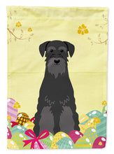 Load image into Gallery viewer, Easter Eggs Standard Schnauzer Black Garden Flag - Outdoor Decorative Yard Flag BB6032GF