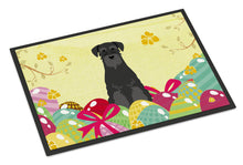 Load image into Gallery viewer, Easter Eggs Standard Schnauzer Black Doormat - 24x36 Decorative Floor Mat – Indoor/Outdoor Rug with Artistic Flair BB6032JMAT