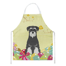 Load image into Gallery viewer, Easter Eggs Standard Schnauzer Salt and Pepper Apron – Artist-Designed Kitchen, BBQ &amp; Craft Apron BB6033APRON