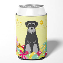 Load image into Gallery viewer, Easter Eggs Standard Schnauzer Black Grey Can or Bottle Hugger BB6034CC
