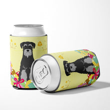 Load image into Gallery viewer, Easter Eggs Standard Schnauzer Black Grey Can or Bottle Hugger BB6034CC