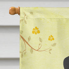 Load image into Gallery viewer, Easter Eggs Standard Schnauzer Black Grey Flag Canvas House Size BB6034CHF