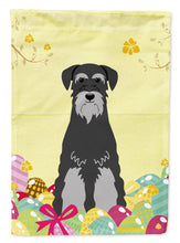 Load image into Gallery viewer, Easter Eggs Standard Schnauzer Black Grey Garden Flag - Outdoor Decorative Yard Flag BB6034GF