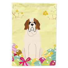 Load image into Gallery viewer, Easter Eggs Saint Bernard Flag Canvas House Size BB6035CHF
